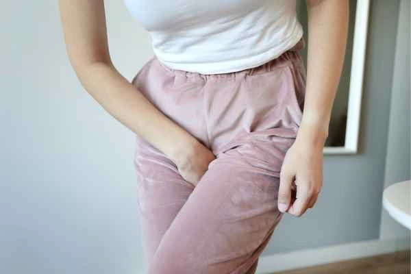 older woman running to the toilet because of urinary incontinence Walham Green